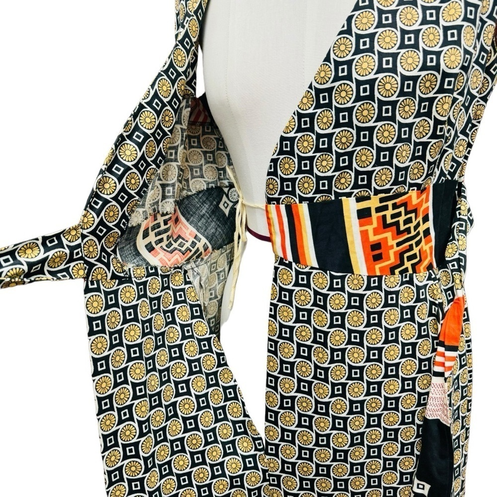 Malihini Hawaii Maxi Wrap Dress M Hawaiian Designers Collection Vintage Aloha - Picture 7 of 15